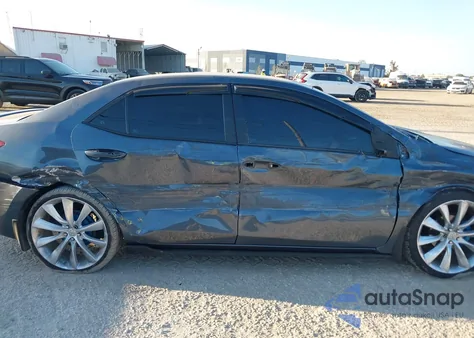 2018 Toyota Corolla Le из США, поврежденный, VIN 5YFBURHE4JP839996